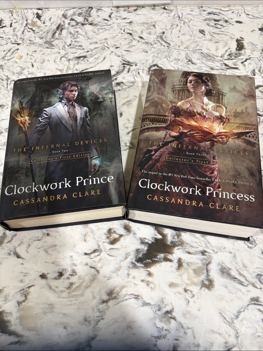 2 vampire novels Decorative Coffee Table Books Set